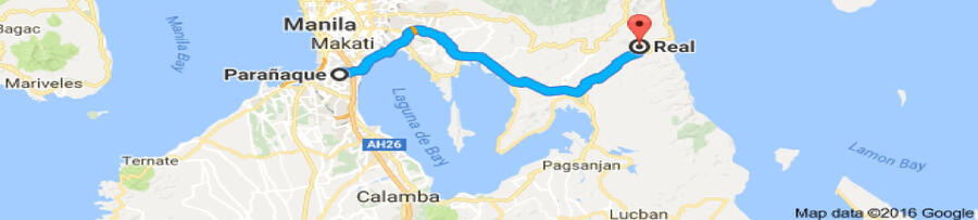 Paranaque, Metro Manila to Real, Quezon: 55 miles (88 km) – Third Phase (Vision 2047)